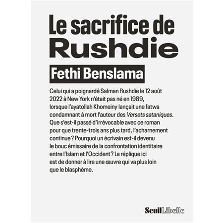 Le sacrifice de Rushdie