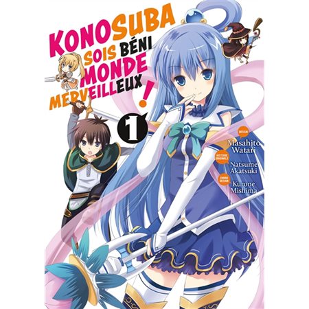 Konosuba : sois béni monde merveilleux ! T.01 : Manga : ADO