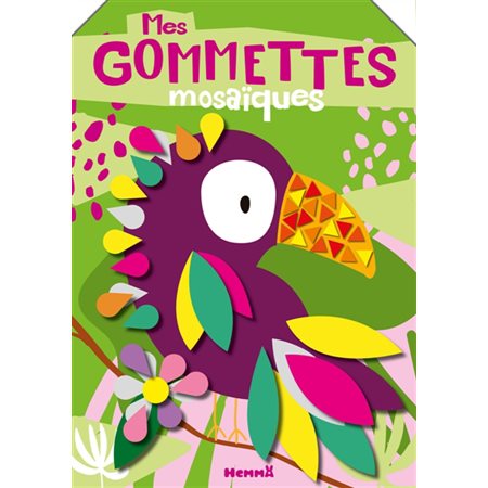 Toucan : Mes gommettes mosaïques