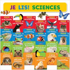 Ensemble de 24 livres : Je lis! Sciences