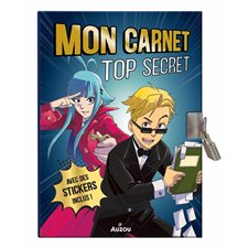 Mon carnet top secret : Manga : Avec des stickers inclus