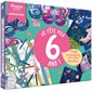 Mon coffret d'anniversaire : Je fête mes 6 ans ! : 10 masques à décorer avec + de 50 stickers dorés, 1 poster géant à colorier, 10 pop-up à monter + 15 crayons de couleurs