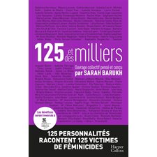 125 et des milliers : 125 personnalités racontent 125 victimes de féminicides