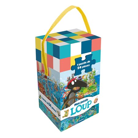 Mon puzzle Loup : Un puzzle de 54 pièces : À partir de 3 ans