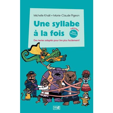 Une syllabe à la fois : Coffret Série turquoise : Des textes adaptés pour lire plus facilement !