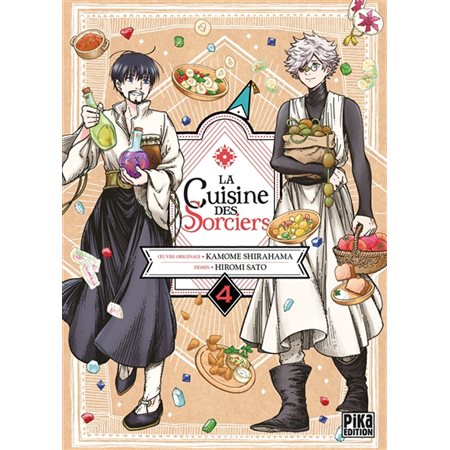 La cuisine des sorciers T.04 : Manga : ADO