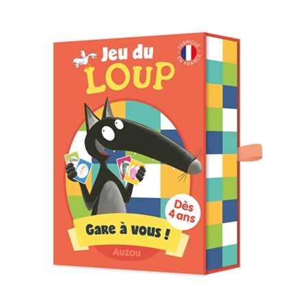 Jeu du loup : Gare à vous ! : Dès 4 ans, 10 minutes, 2 à 5 joueurs, 49 cartes