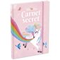 Mon carnet secret Lilou la licorne