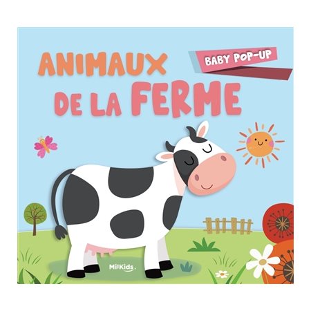 Animaux de la ferme : Baby pop-up : Livre cartonné