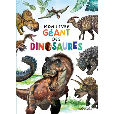 Mon livre géant des dinosaures : Livre cartonné