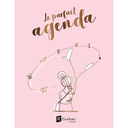 Le parfait agenda : 1 semaine  /  2 pages : Agenda perpétuel