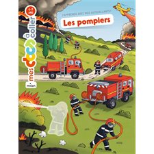 Les pompiers : Autocollants : Mes docs à coller : 4-7 ans