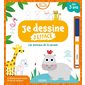 Les animaux de la savane : Je dessine, j'efface
