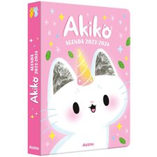 Akiko : Agenda 2023-2024 : 1 jour  /  1 page : De septembre 2023 à juin 2024