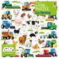 La ferme : Coffret livre et puzzle