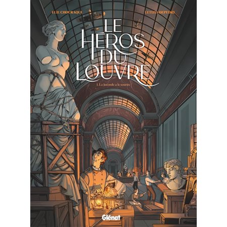 Le héros du Louvre T.01 : La Joconde a le sourire : Bande dessinée