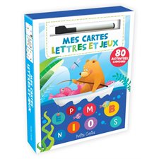 Mes cartes lettres et jeux : 80 activités ludiques