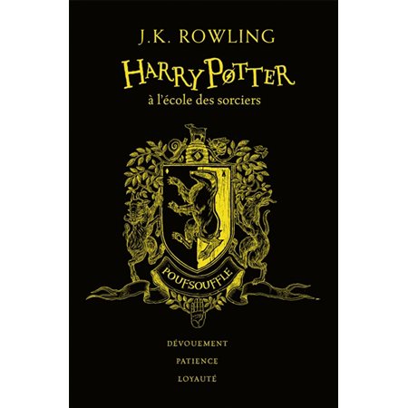 Harry Potter T.01 : Harry Potter à l'école des sorciers : Édition Collector 20 ans : Poufsouffle : 12-14