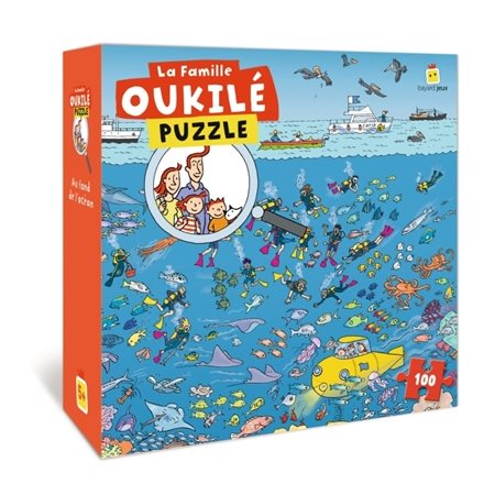 La famille Oukilé Puzzle : Au fond de l'océan