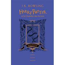 Harry Potter T.02 : Harry Potter et la chambre des secrets : Édition Collector 20 ans : Serdaigle : esprit, étude, sagesse : 12-14