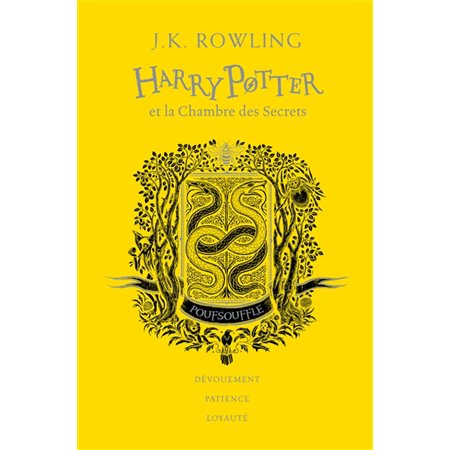 Harry Potter T.02 : Harry Potter et la chambre des secrets : Édition Collector 20 ans : Poufsouffle : dévouement, patience, loyauté : 12-14