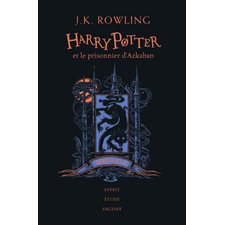 Harry Potter T.03 : Harry Potter et le prisonnier d'Azkaban : Édition Collector 20 ans : Serdaigle : esprit, étude, sagesse : 12-14