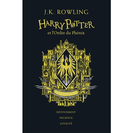 Harry Potter T.05 : Harry Potter et l'ordre du Phénix : Édition Collector 20 ans : Poufsouffle : dévouement, patience, loyauté : 12-14