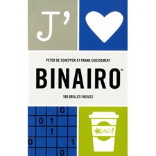 J'aime Binairo : Grilles faciles (FP)