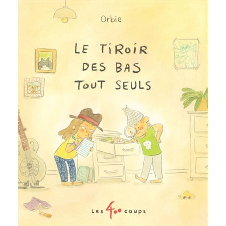 Le Tiroir des bas tout seuls : Couverture rigide