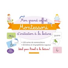 Mon grand coffret Montessori d'initiation à la lecture