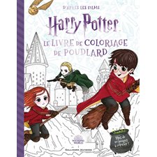 Le livre de coloriage de Poudlard : d'après les films Harry Potter : plus de 90 images à colorier