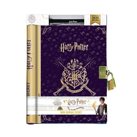 Harry Potter : Mon journal secret (avec encre invisible) 2023