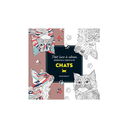 Petit livre à colorier : Chats