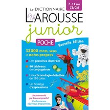 Dictionnaire Larousse junior poche : 7-11 ans, CE-CM