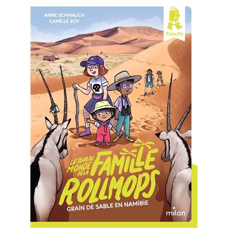 Le tour du monde de la famille Rollmops T.05 : Grain de sable en Namibie : 9-11