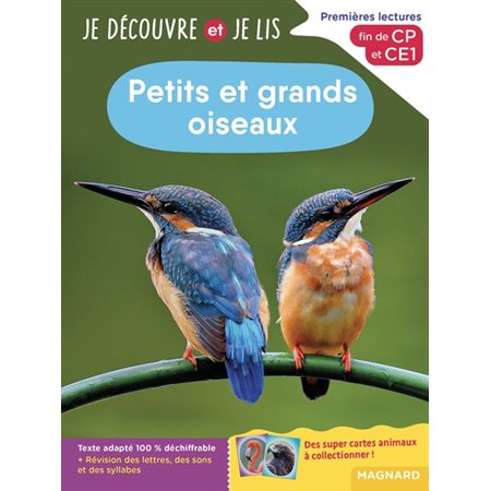 Je découvre et je lis : Petits et grands oiseaux : premières lectures, fin de CP et CE1