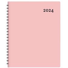 Agenda Maxi Rose Annuel 2024