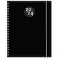 Agenda Kibo Noir Annuel 2024