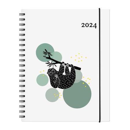 Agenda Garbo Paresseux Annuel 2024