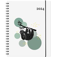 Agenda Garbo Paresseux Annuel 2024