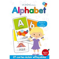 Alphabet : Nomme et trace l'alphabet !