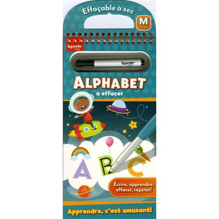 Alphabet : Effaçable à sec