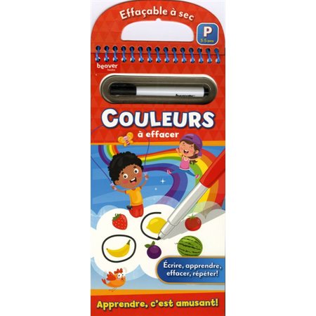 Couleurs : Effaçable à sec