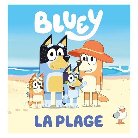 Bluey : La plage : Couverture rigide