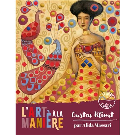 Gustav Klimt : Sequins à coller : L'art à la manière