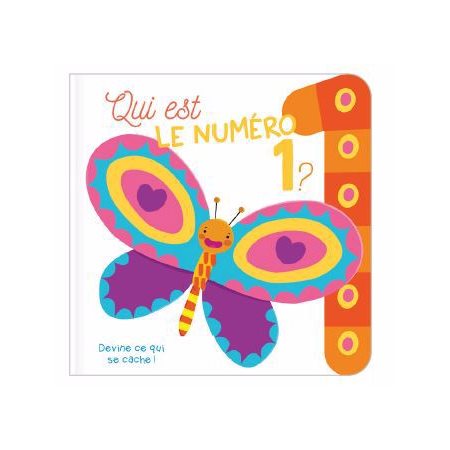 Qui est le numéro 1 ? : Devine qui se cache ! : Livre cartonné