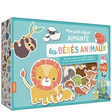 Les bébés animaux : Mon petit coffret aimanté : 3 ans et + : My little magnet case of baby animals : Mi cofre de imanes de crias de animales