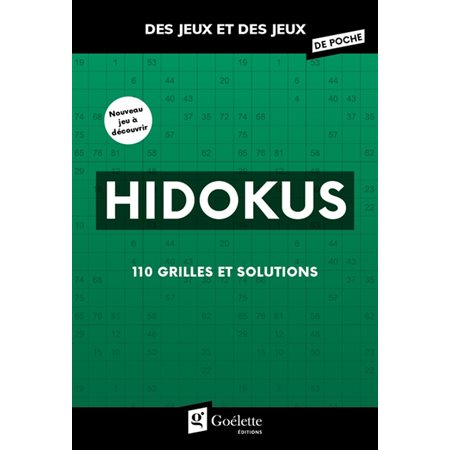 Hidokus : Des jeux et des jeux de poche