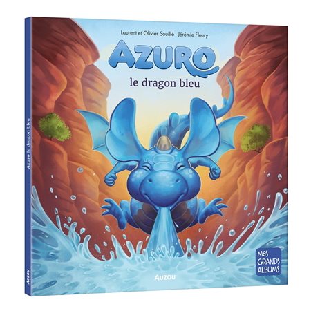 Azuro le dragon bleu : Mes grands albums : Couverture rigide