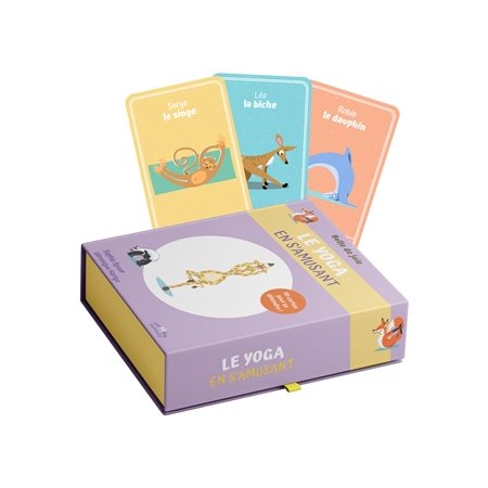 Le yoga en s'amusant : 50 cartes pour se détendre ! : Bulle de joie